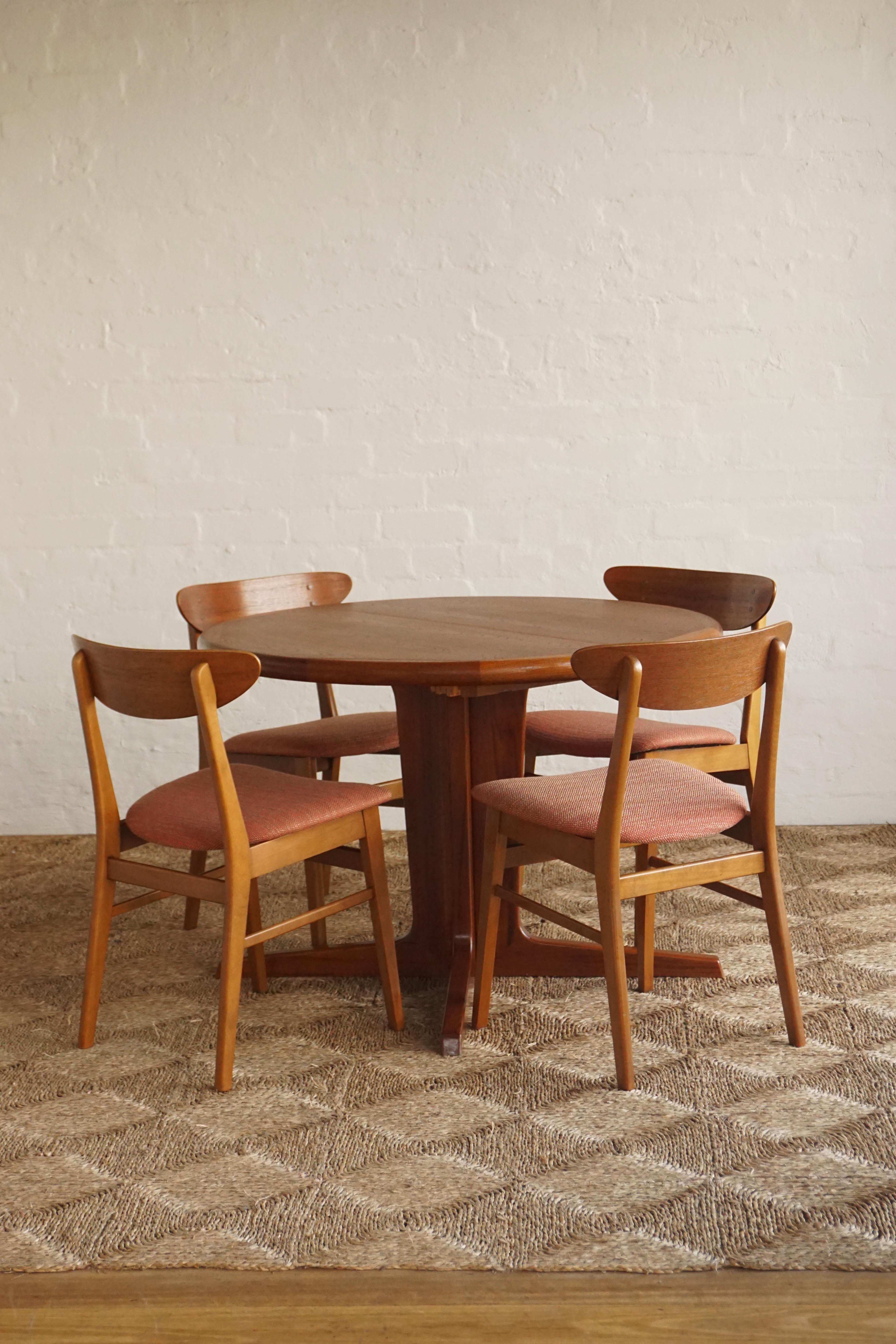 Extendable Danish Teak Dining Table
