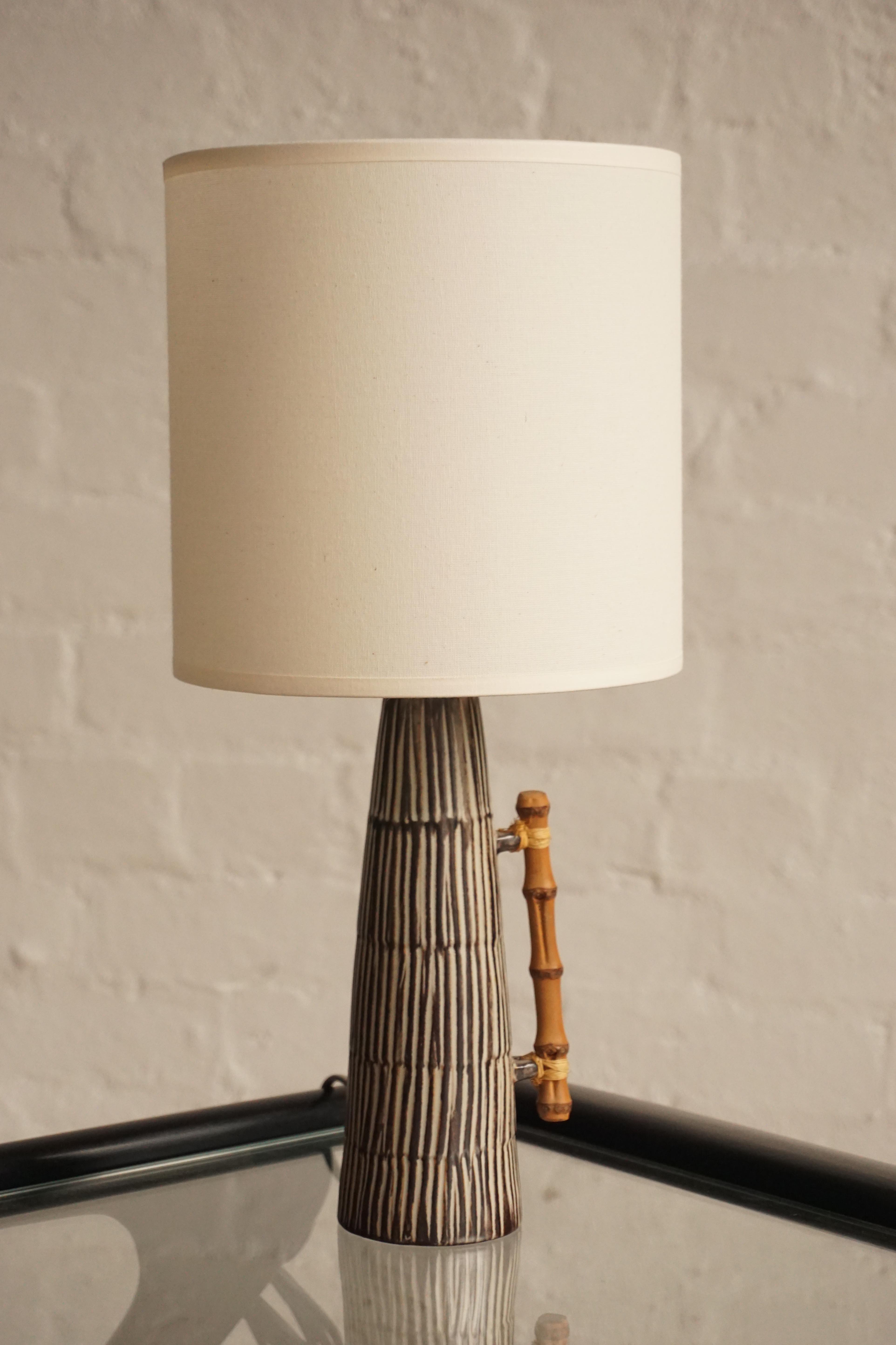 Jette Helleroe Lamp w/ Cane Handle