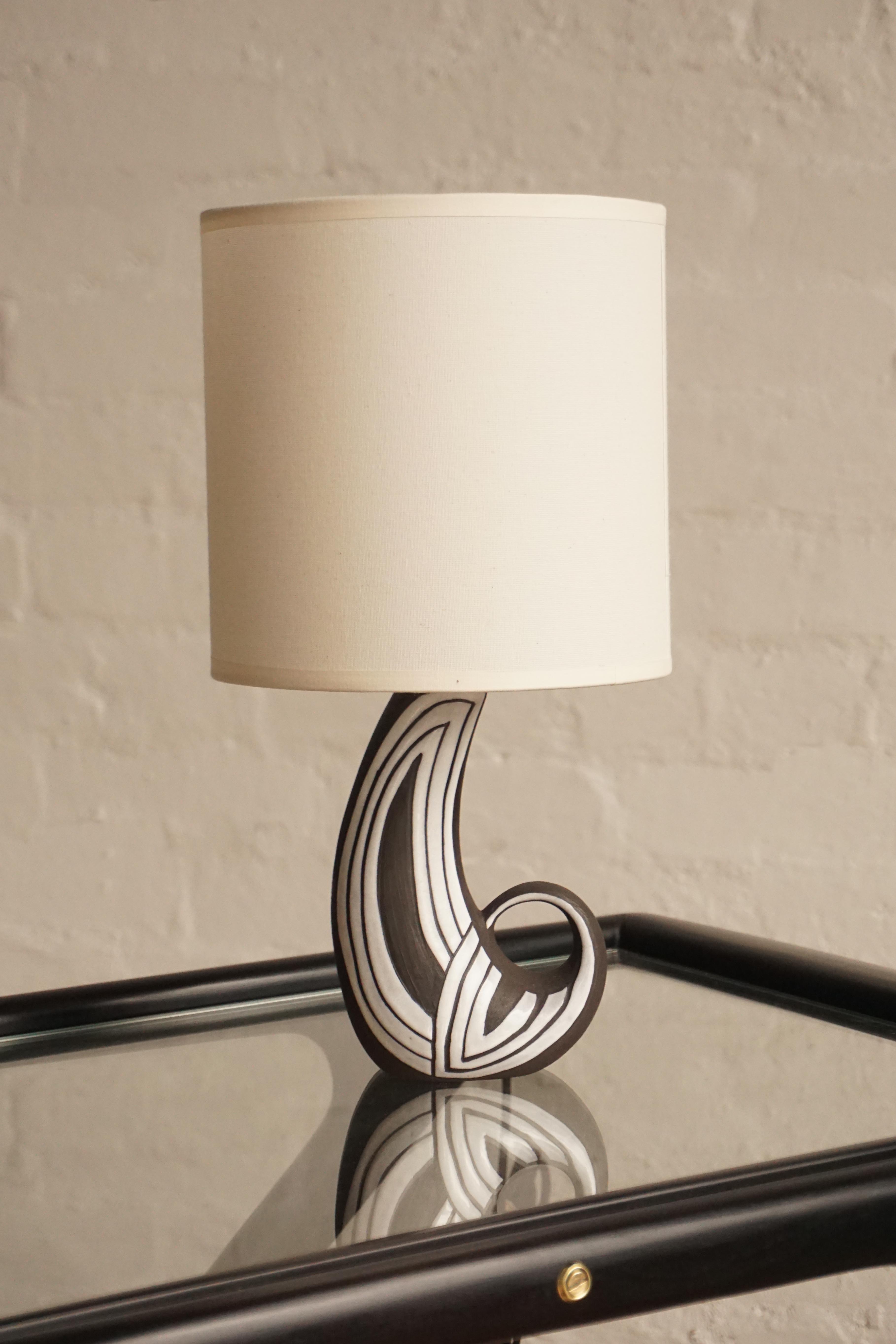 Danish Ceramic Lamp