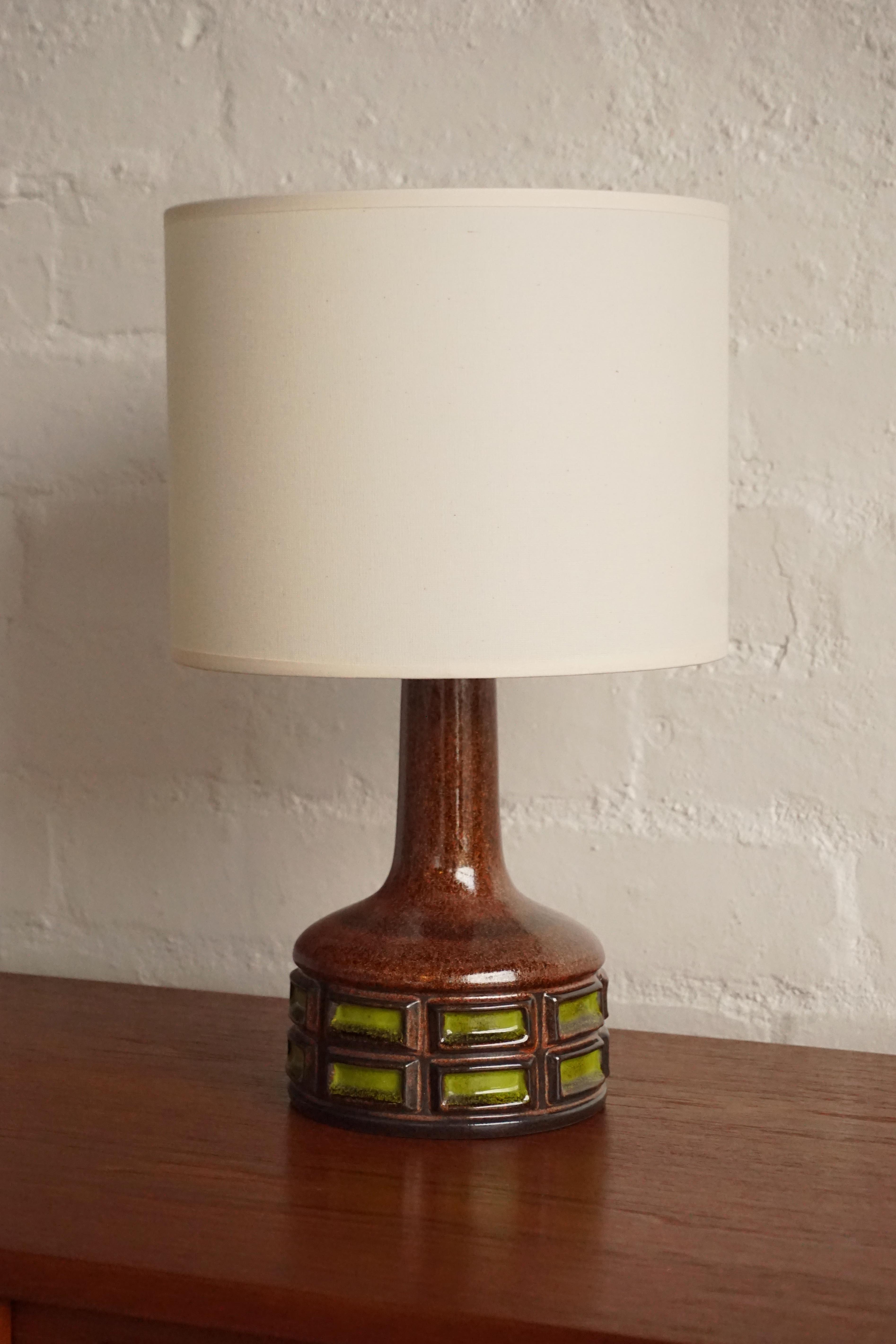 Danish Ceramic Lamp