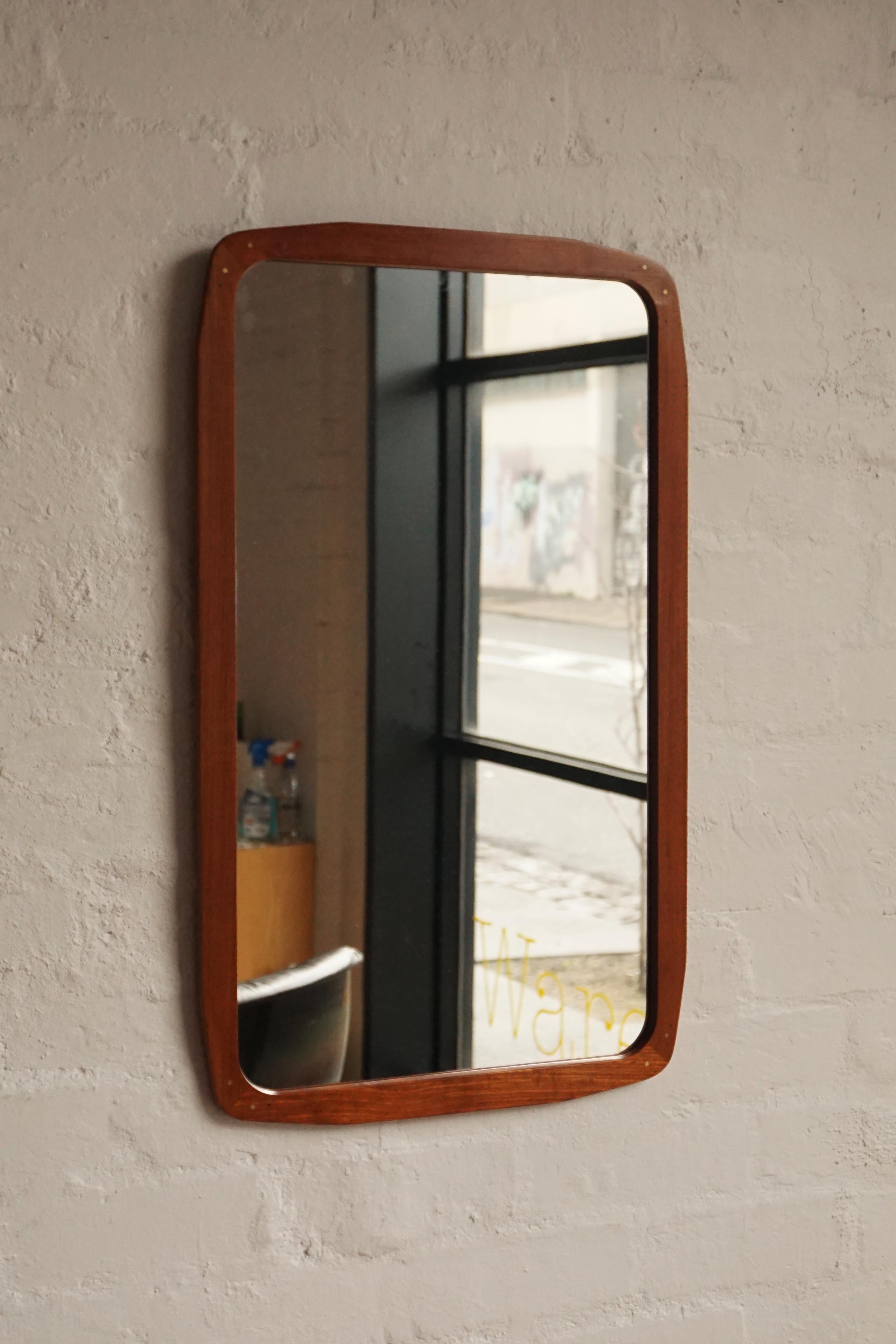 Danish Teak Mirror
