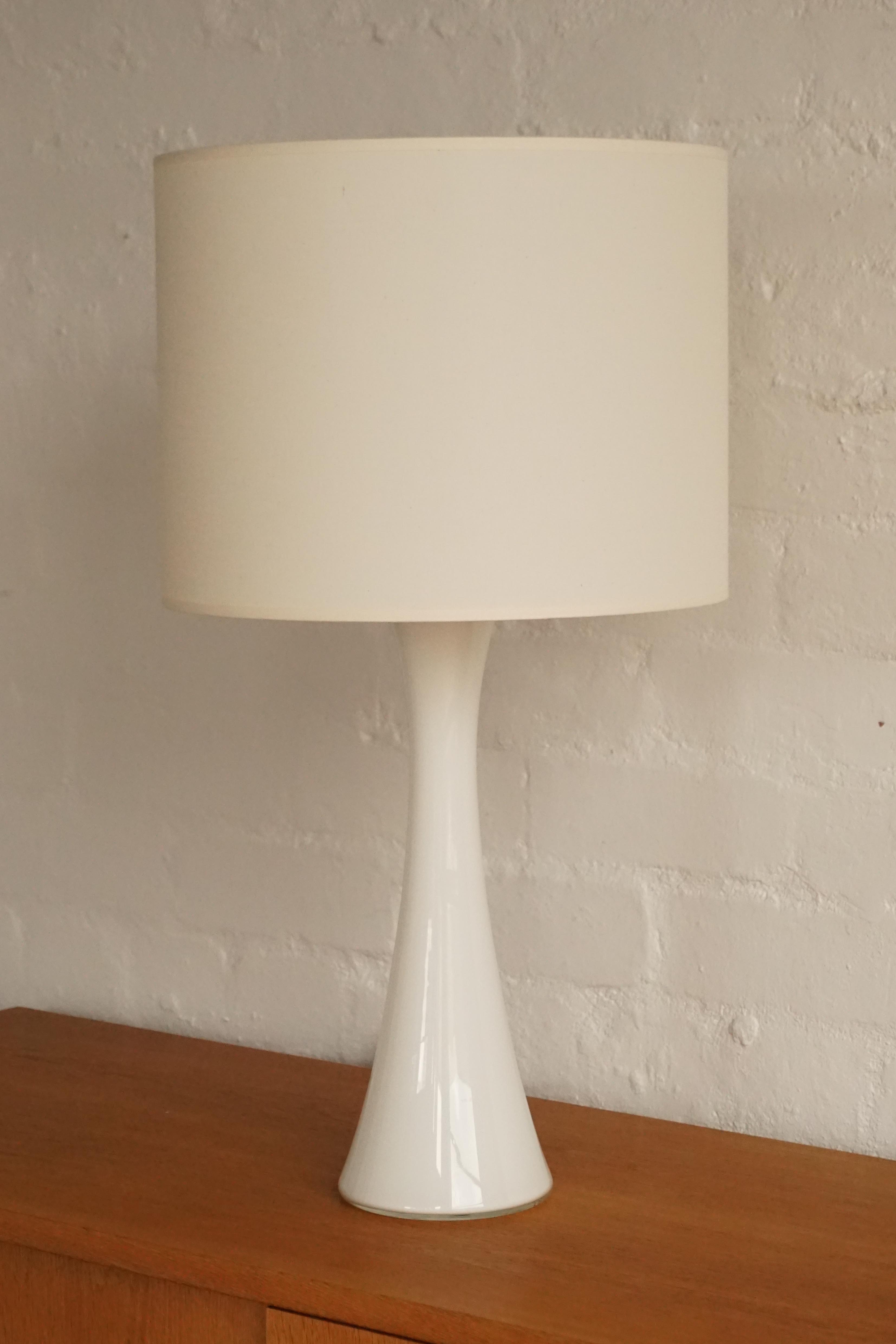 Swedish Glass Lamp