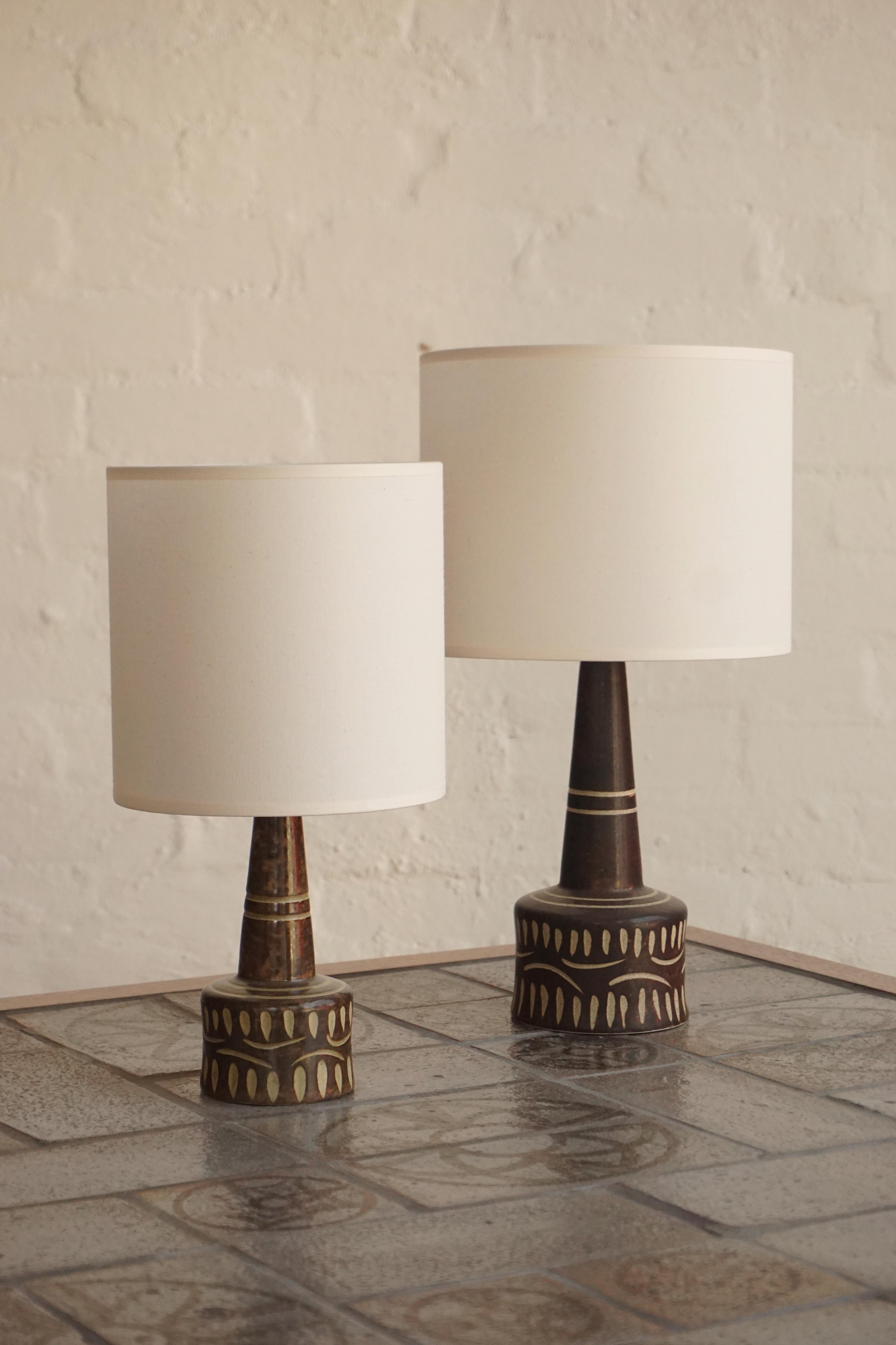 Danish Ceramic Lamp