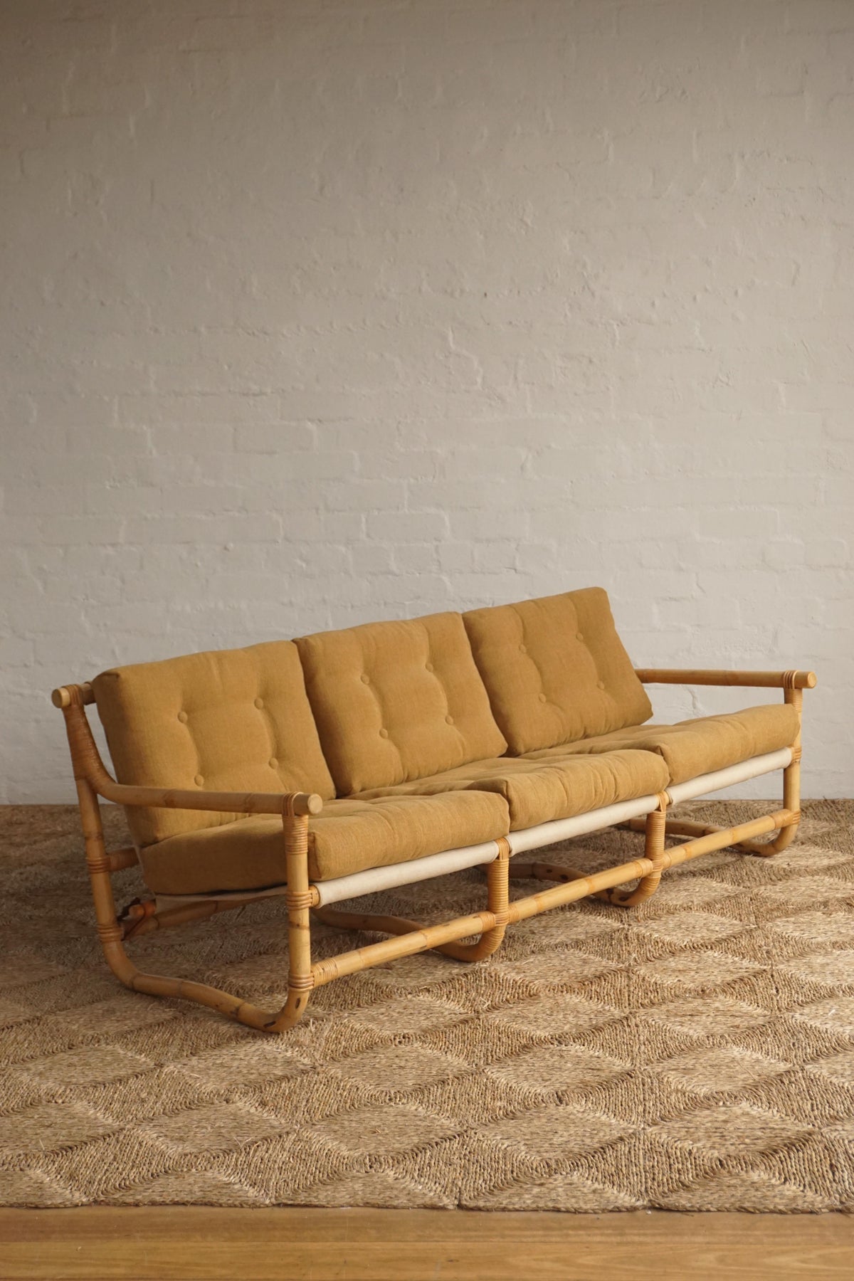 Danish Rattan Lounge