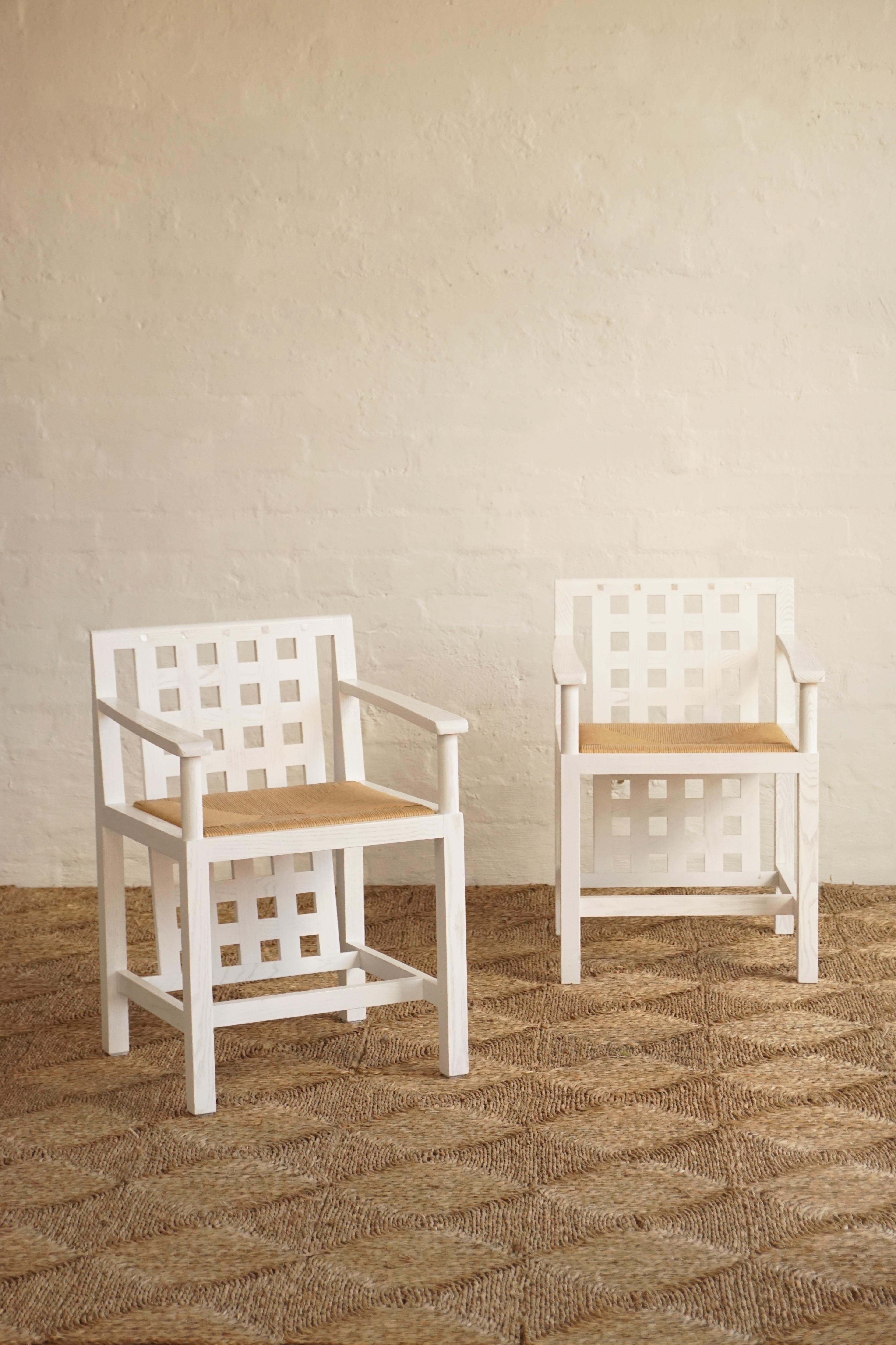 Charles Rennie Mackintosh Chair- Pair