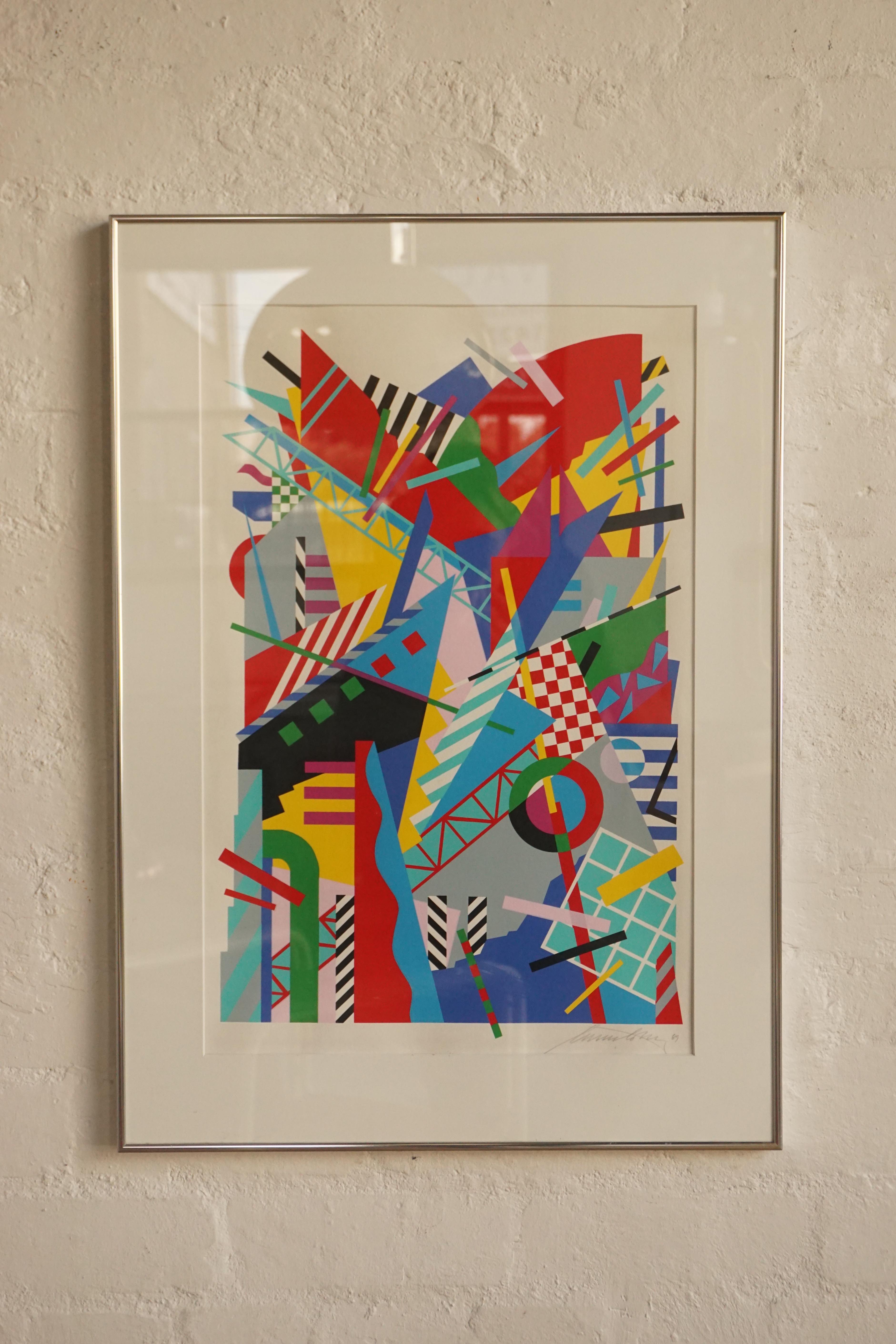 1980's Lithograph