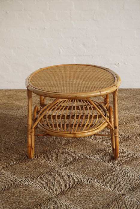 Italian Bamboo & Cane Table