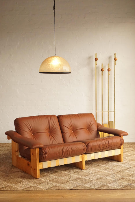 Italian Leather sofa