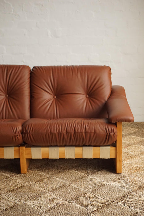 Italian Leather sofa