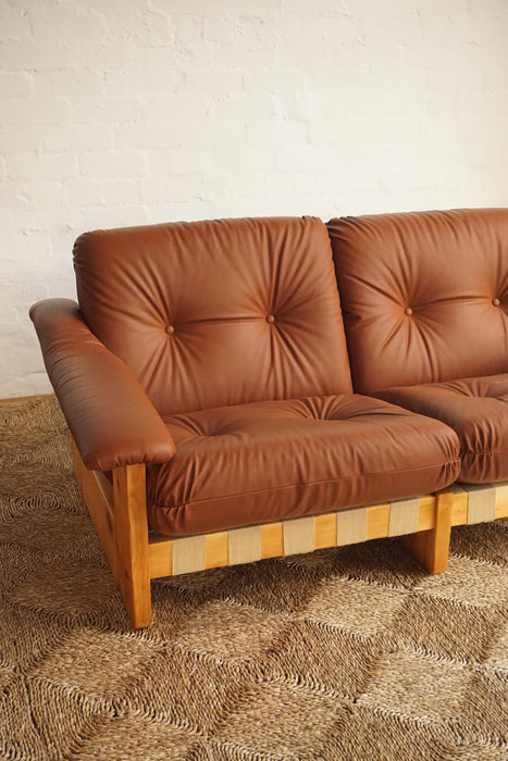 Italian Leather sofa