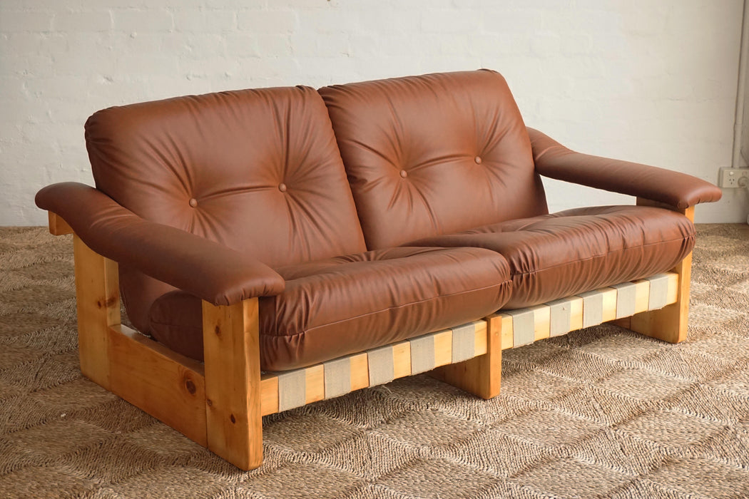 Italian Leather sofa