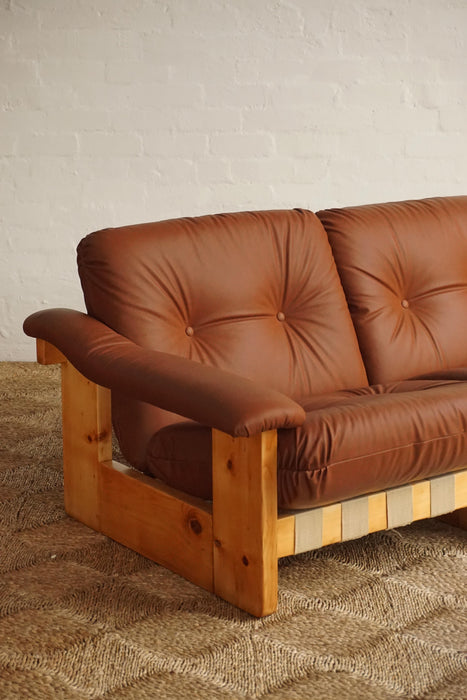 Italian Leather sofa