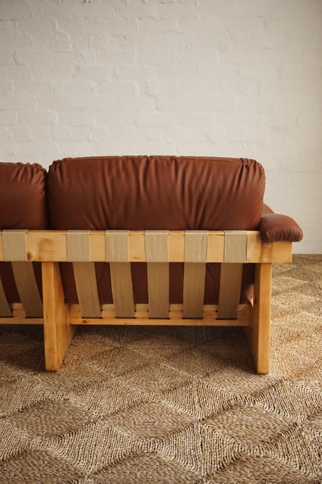 Italian Leather sofa