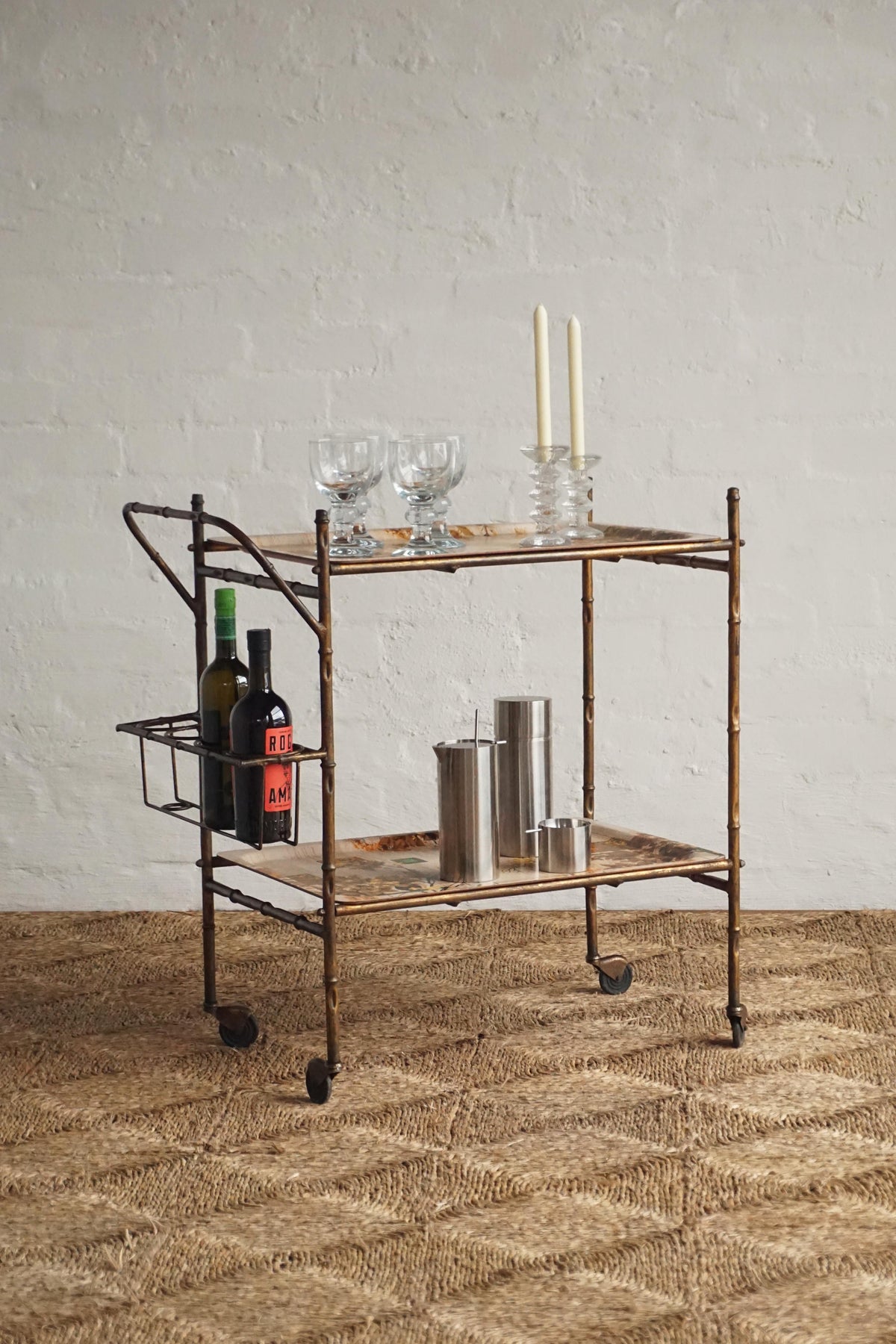 1950s Italian Bar Cart