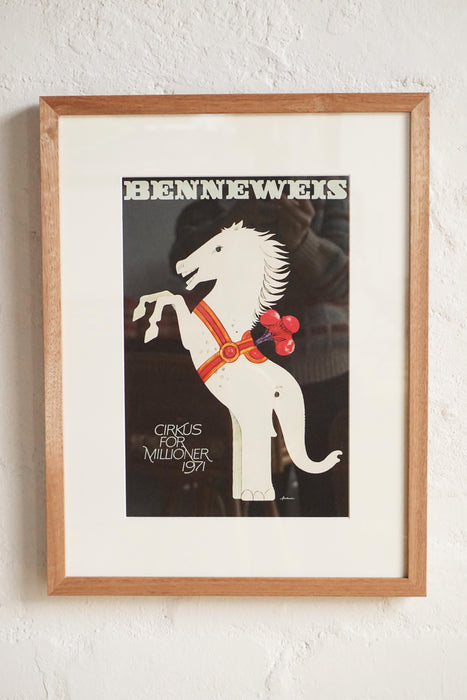 Vintage Circus Poster- Horse/ Elephant