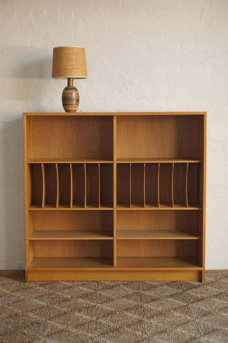 Oresund Tall Bookcase w/ Record Dividers 36cm