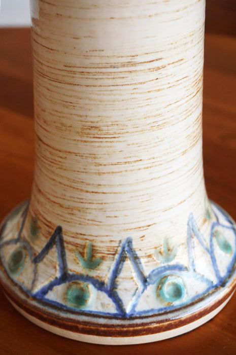 Soholm Ceramic Lamp with Vintage Shade