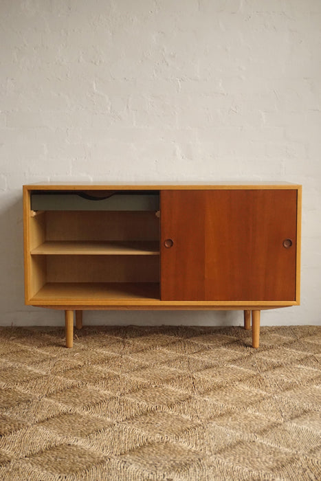 Oresund Oak Sideboard w/ Teak Doors