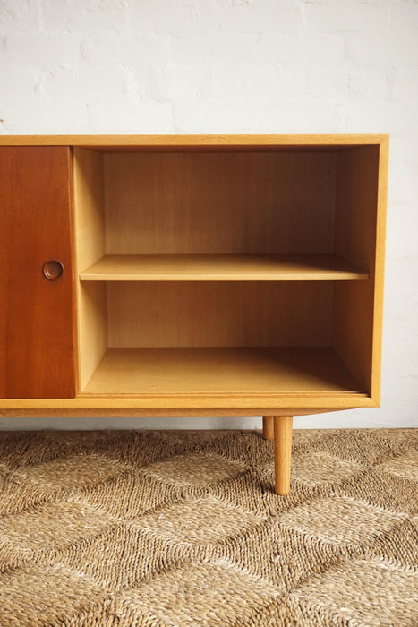 Oresund Oak Sideboard w/ Teak Doors