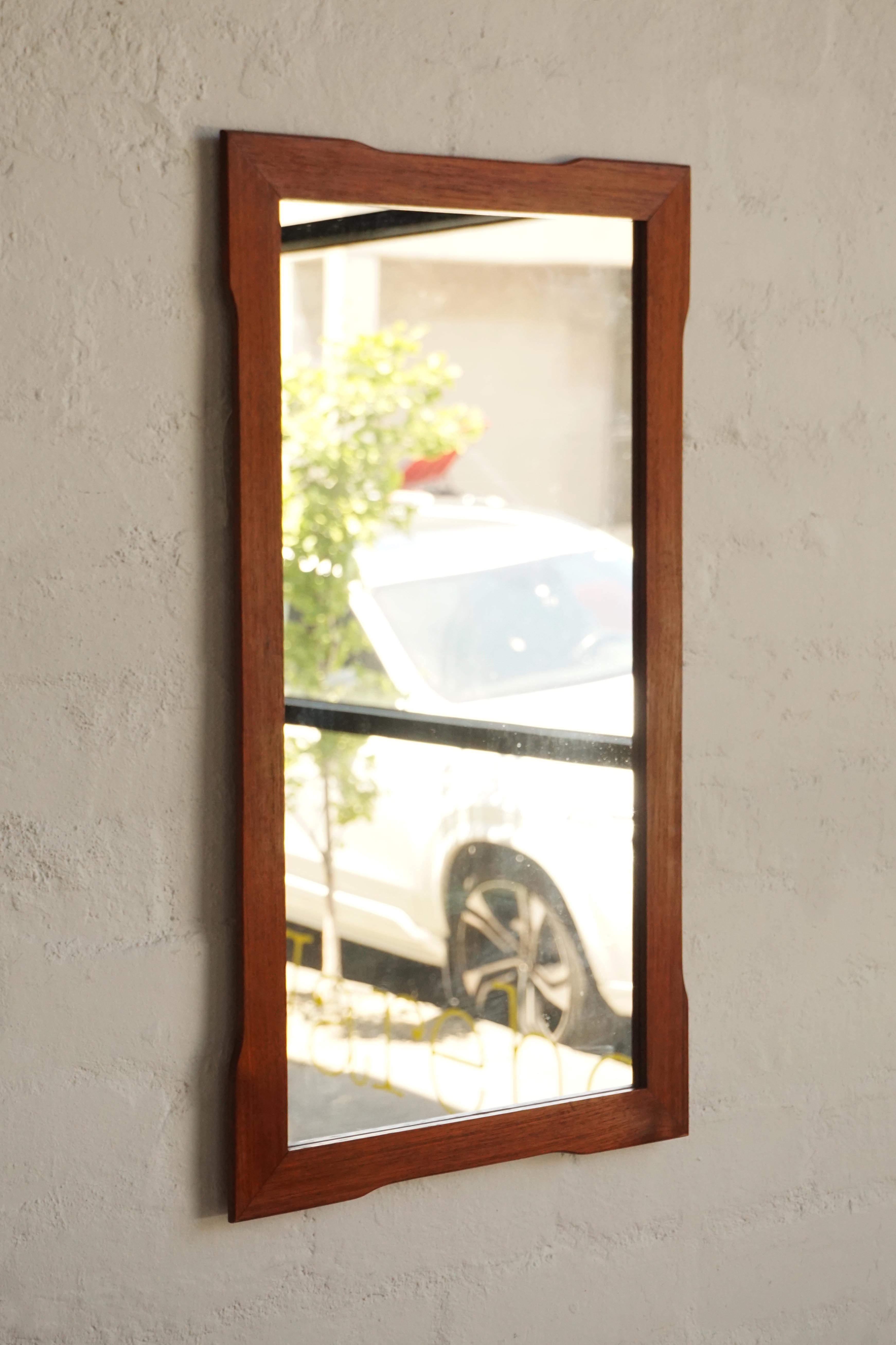Danish Teak Mirror