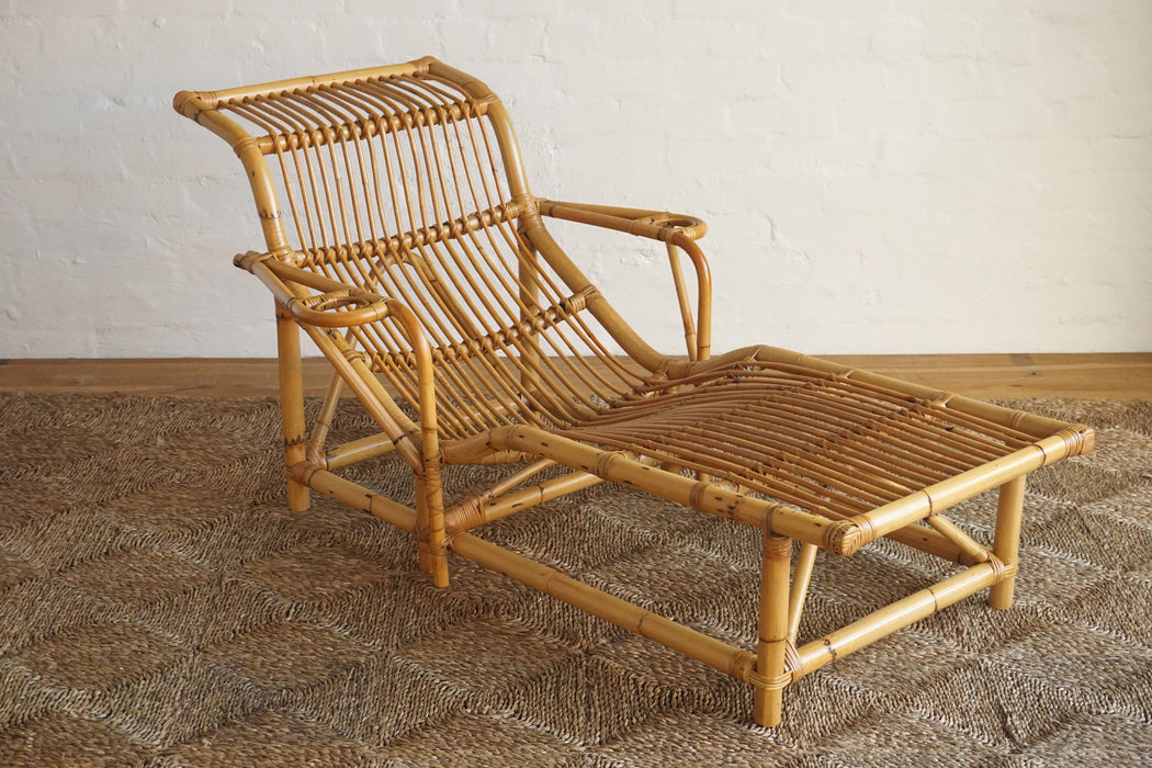 Bamboo Chaise Lounge