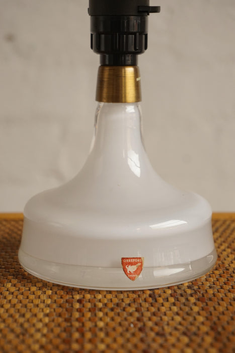 Petite Orrefors Glass Lamp
