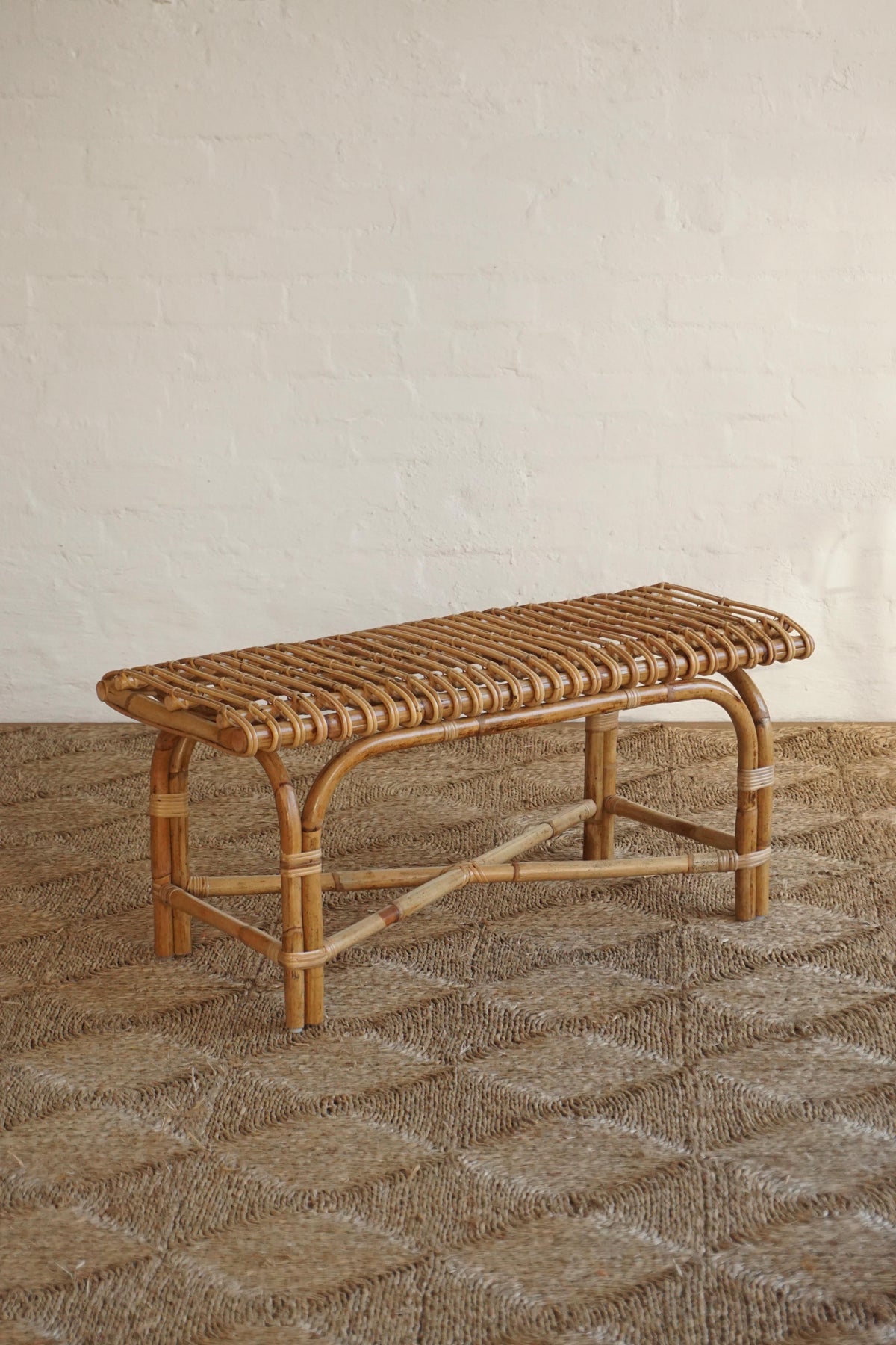 Danish Cane Bench