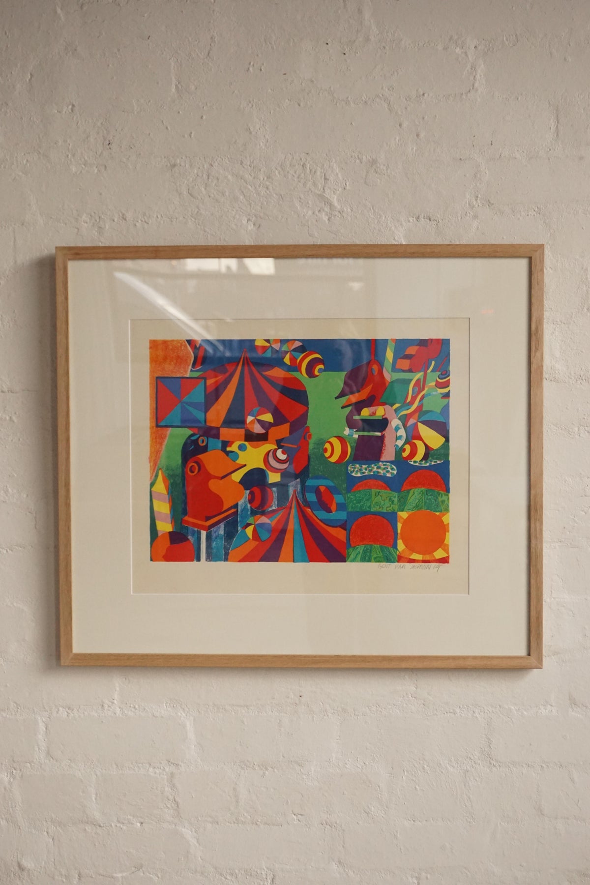 Bent Karl Jacobsen Lithograph