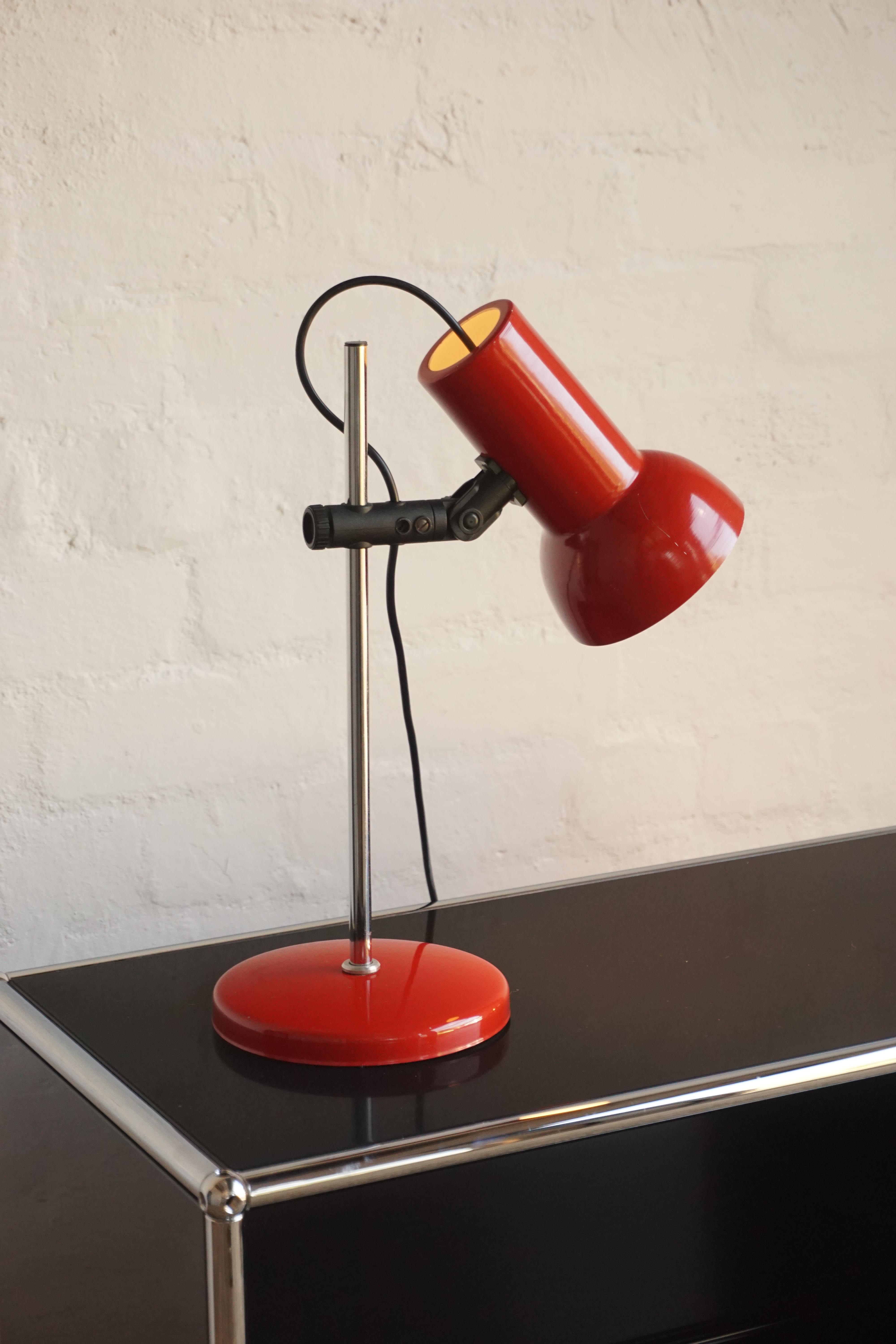 Red Desk Lamp
