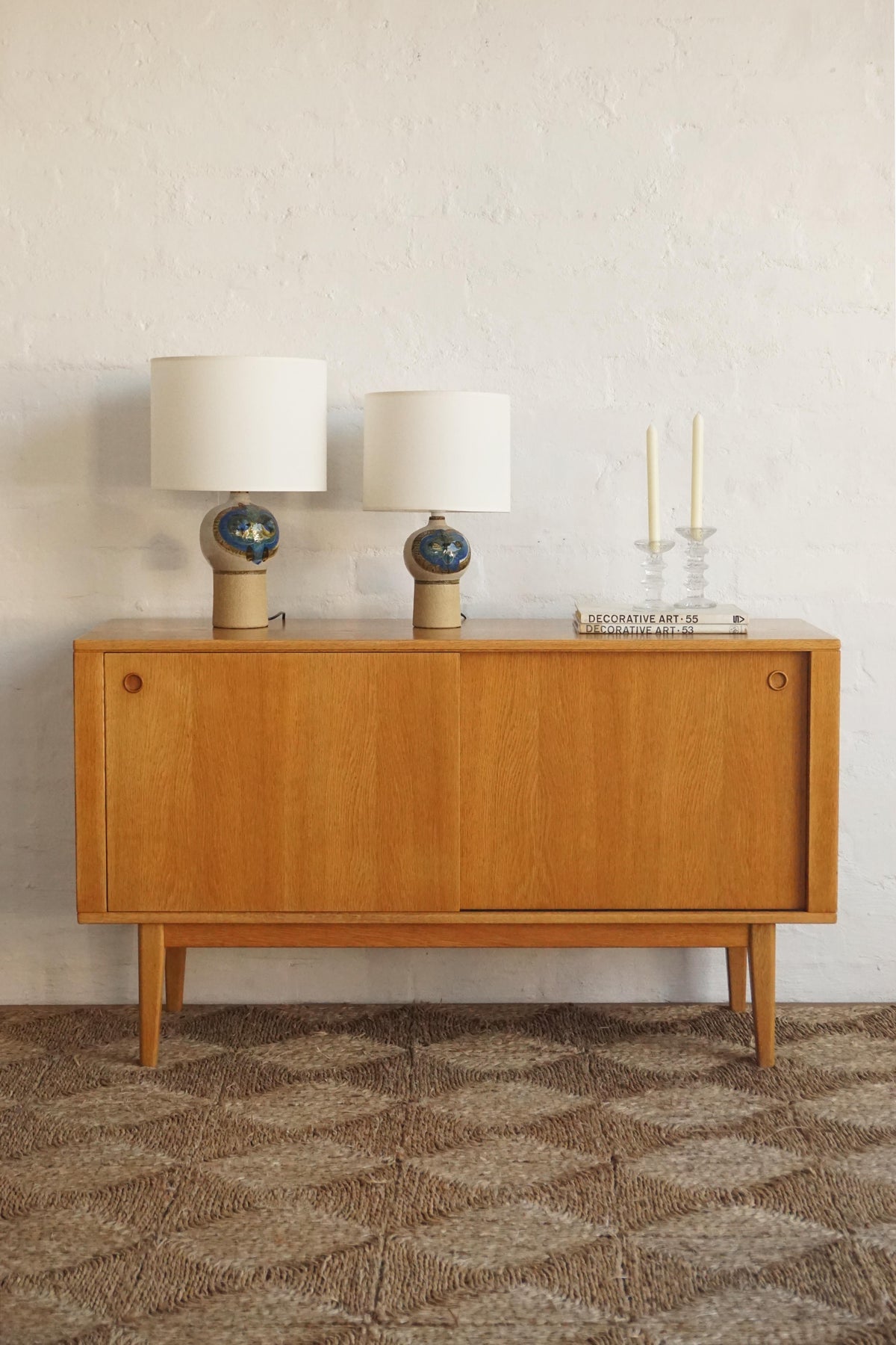 Swedish Oak Sideboard