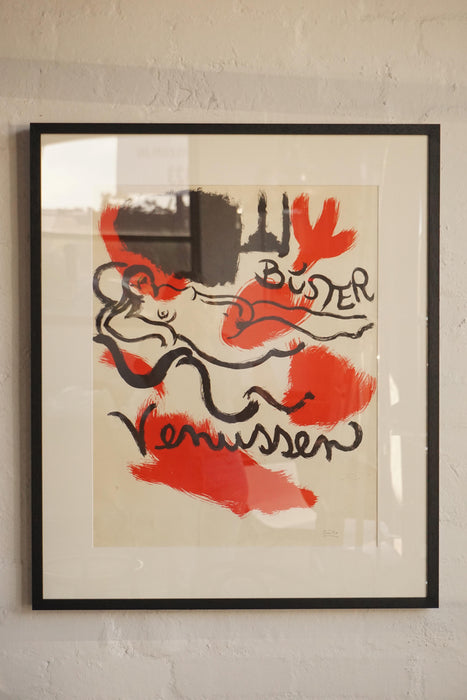 Framed Lithograph