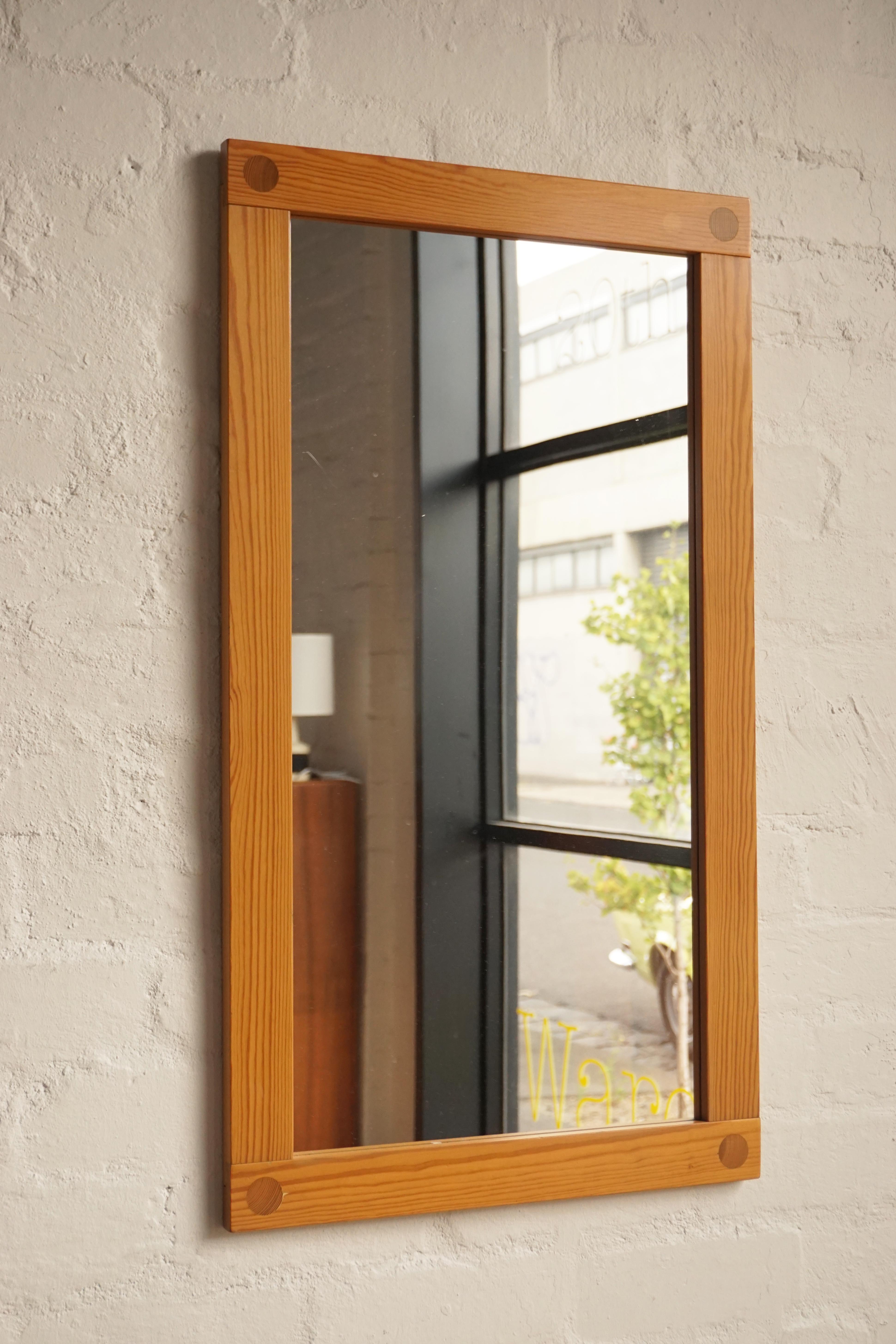 Scandinavian Pine Mirror