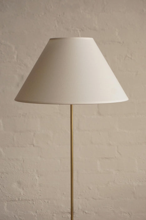 Swedish Brass Floor Lamp