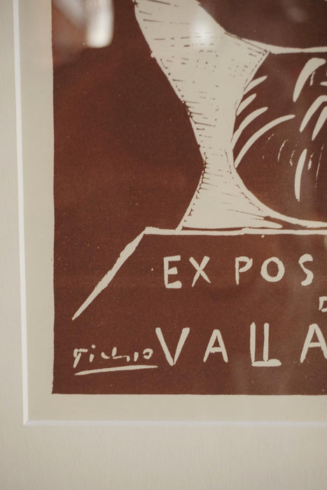 Picasso Lithograph- Exposition Vallauris