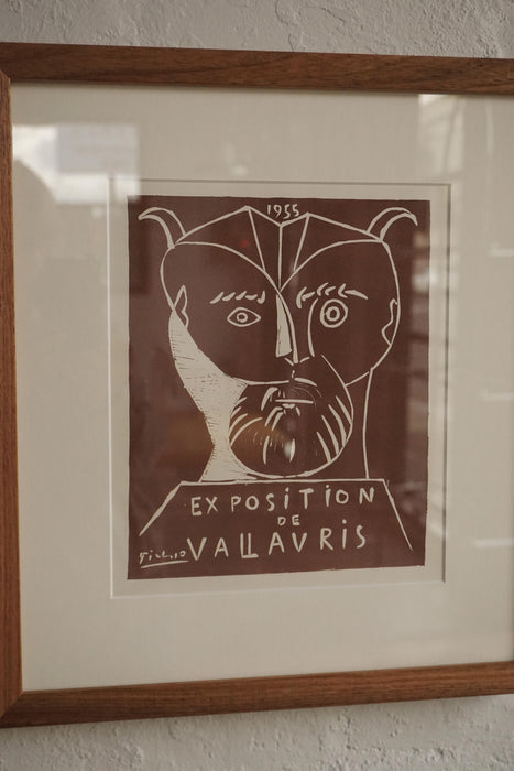 Picasso Lithograph- Exposition Vallauris