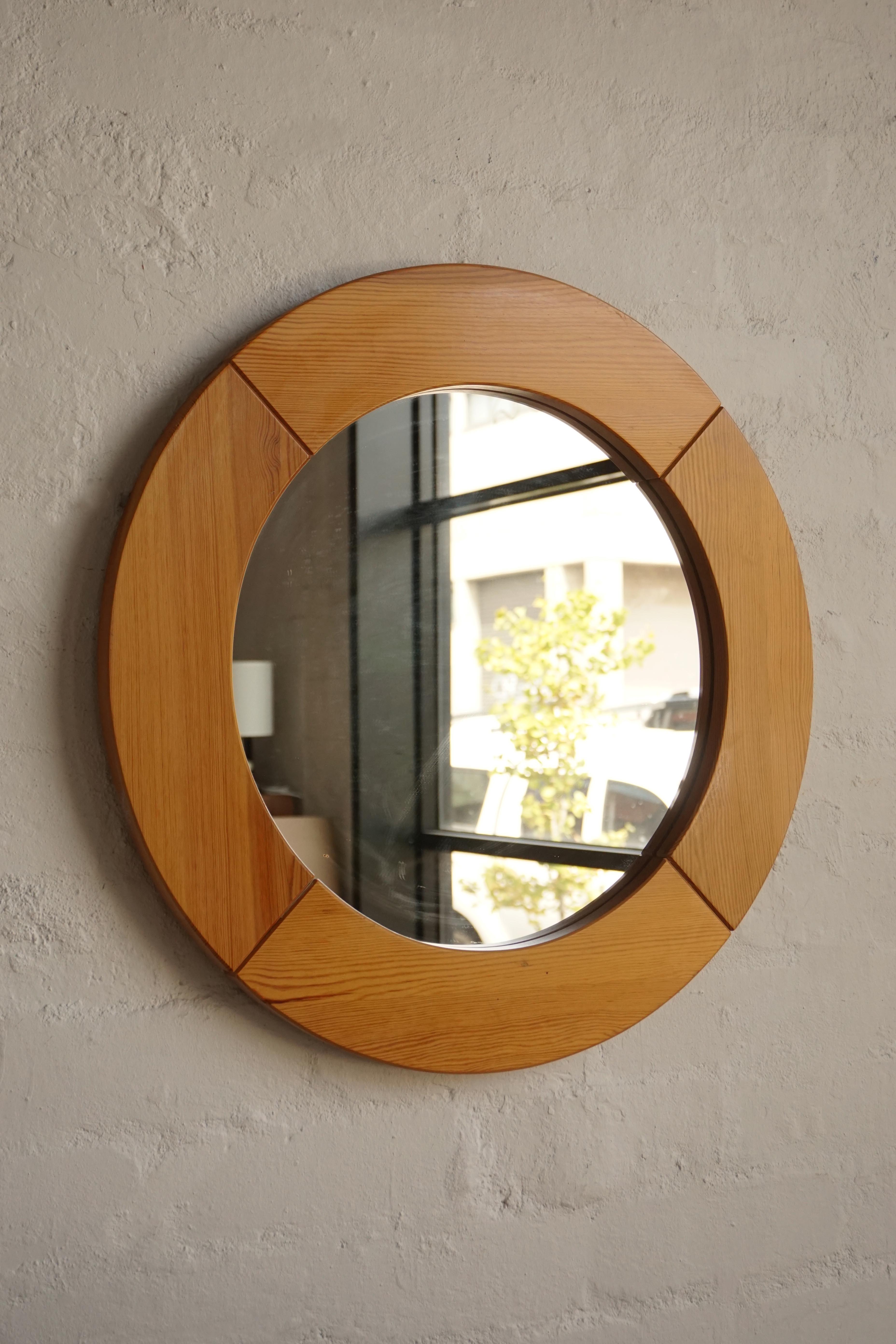 Scandinavian Pine Mirror