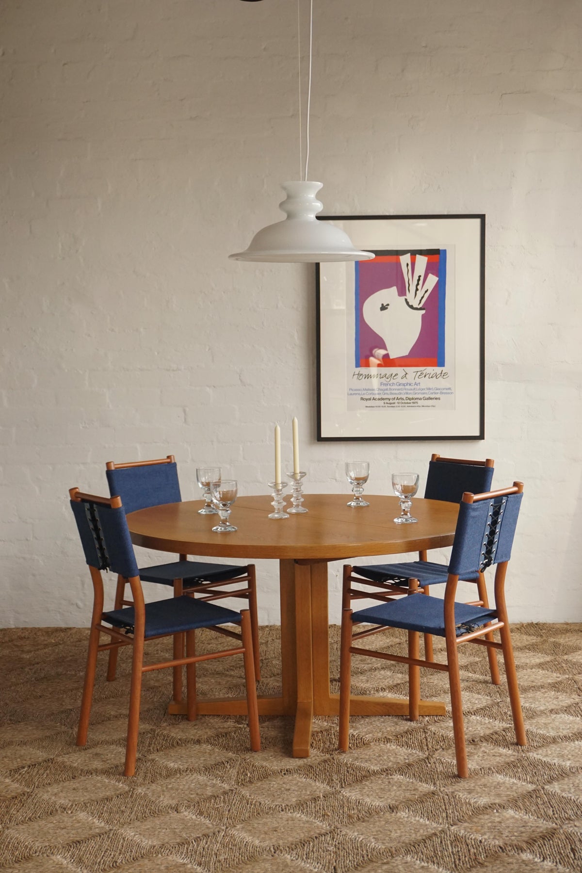 Extendable Danish Oak Dining Table