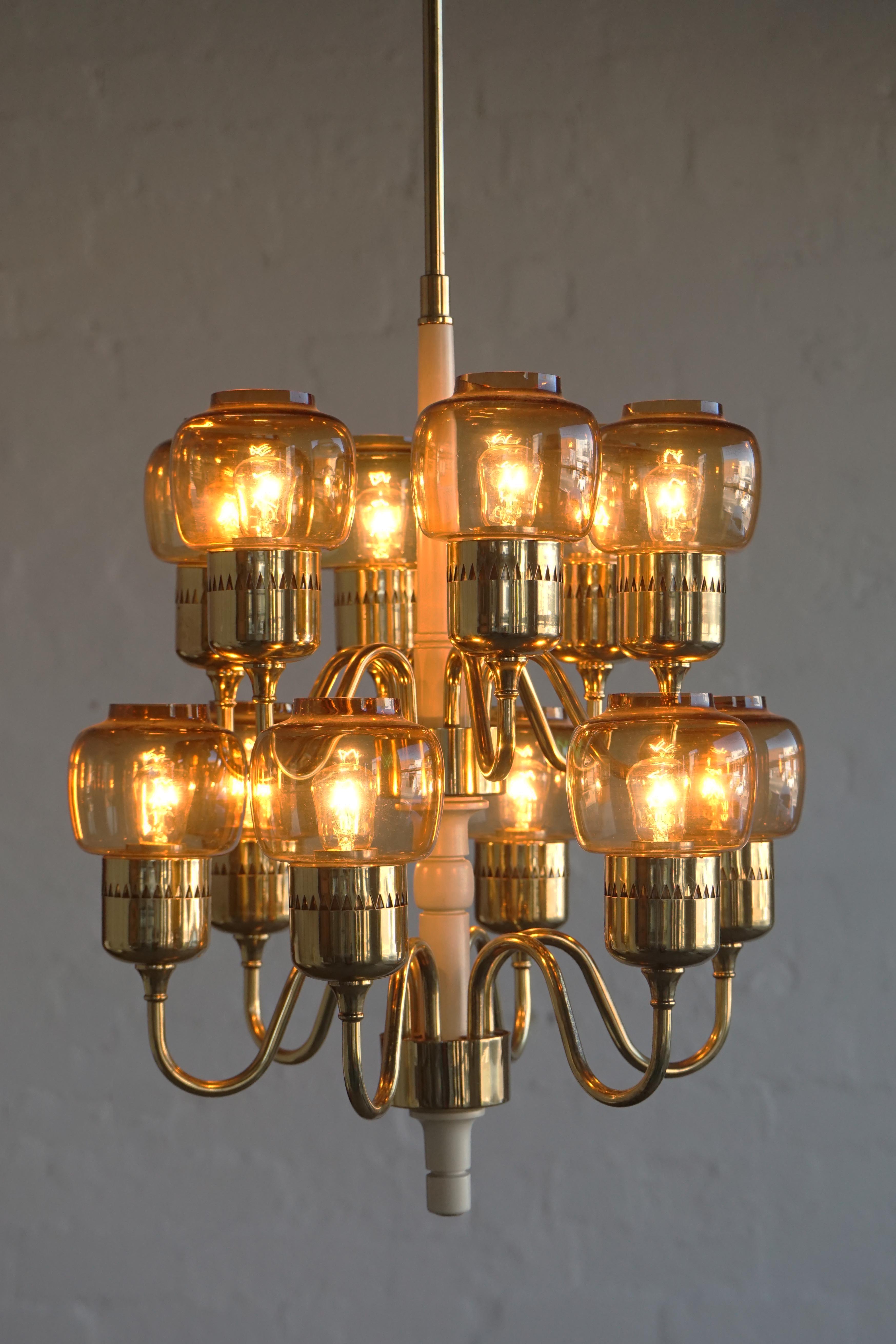 Hans Agne Jakobsson Chandelier – Angelucci 20th Century