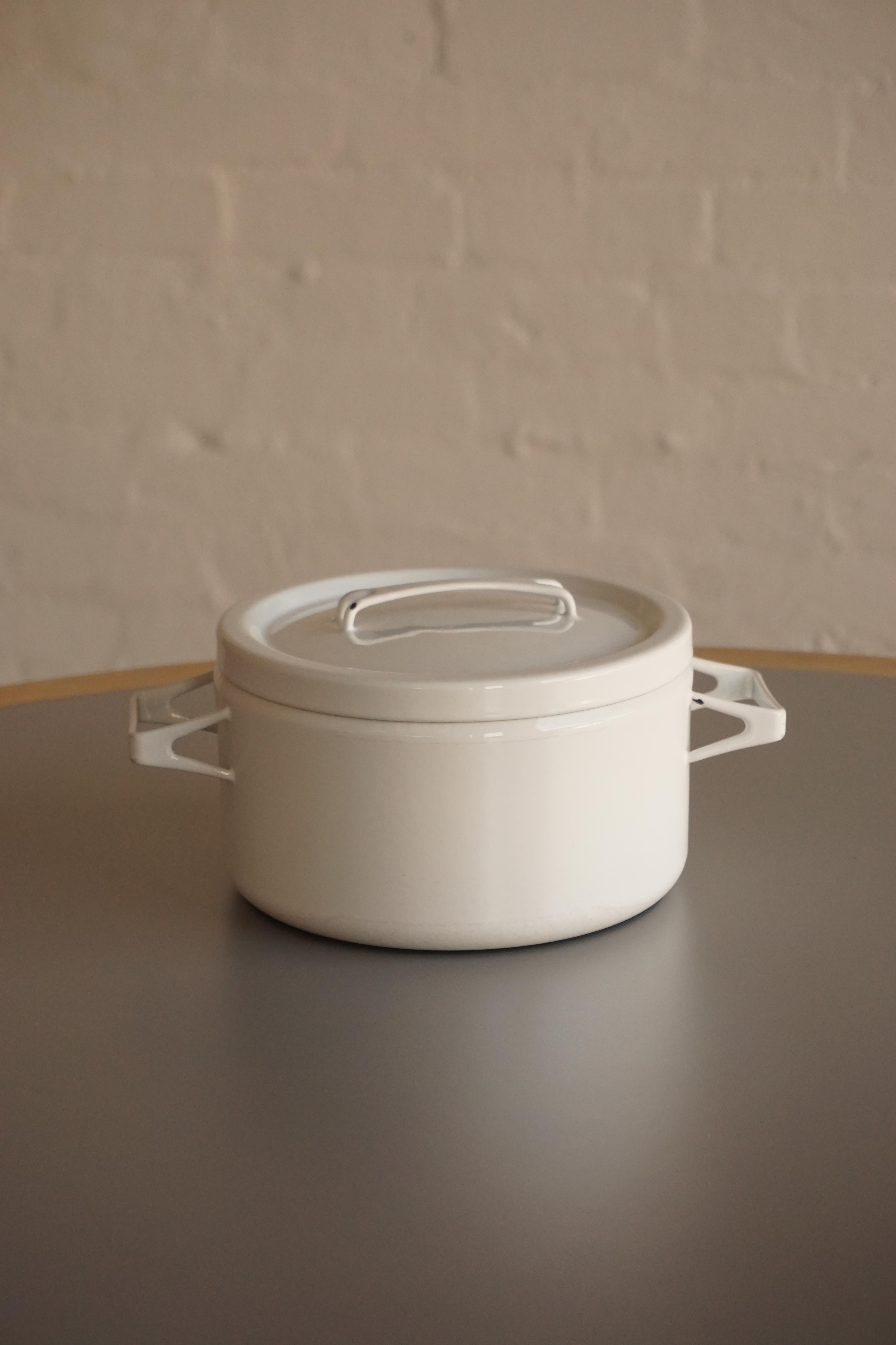 Finel Enamel Lidded Casserole