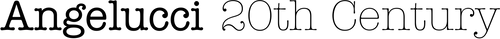 Angelucci 20th Century logo