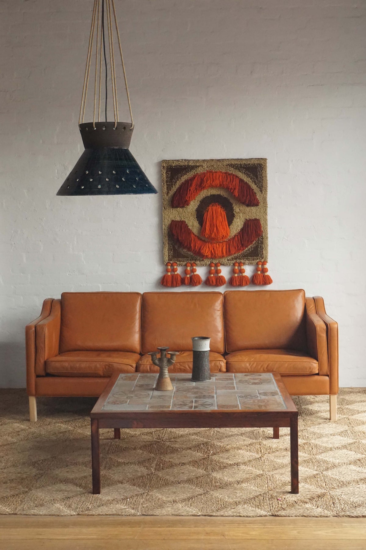 Danish Leather Sofa