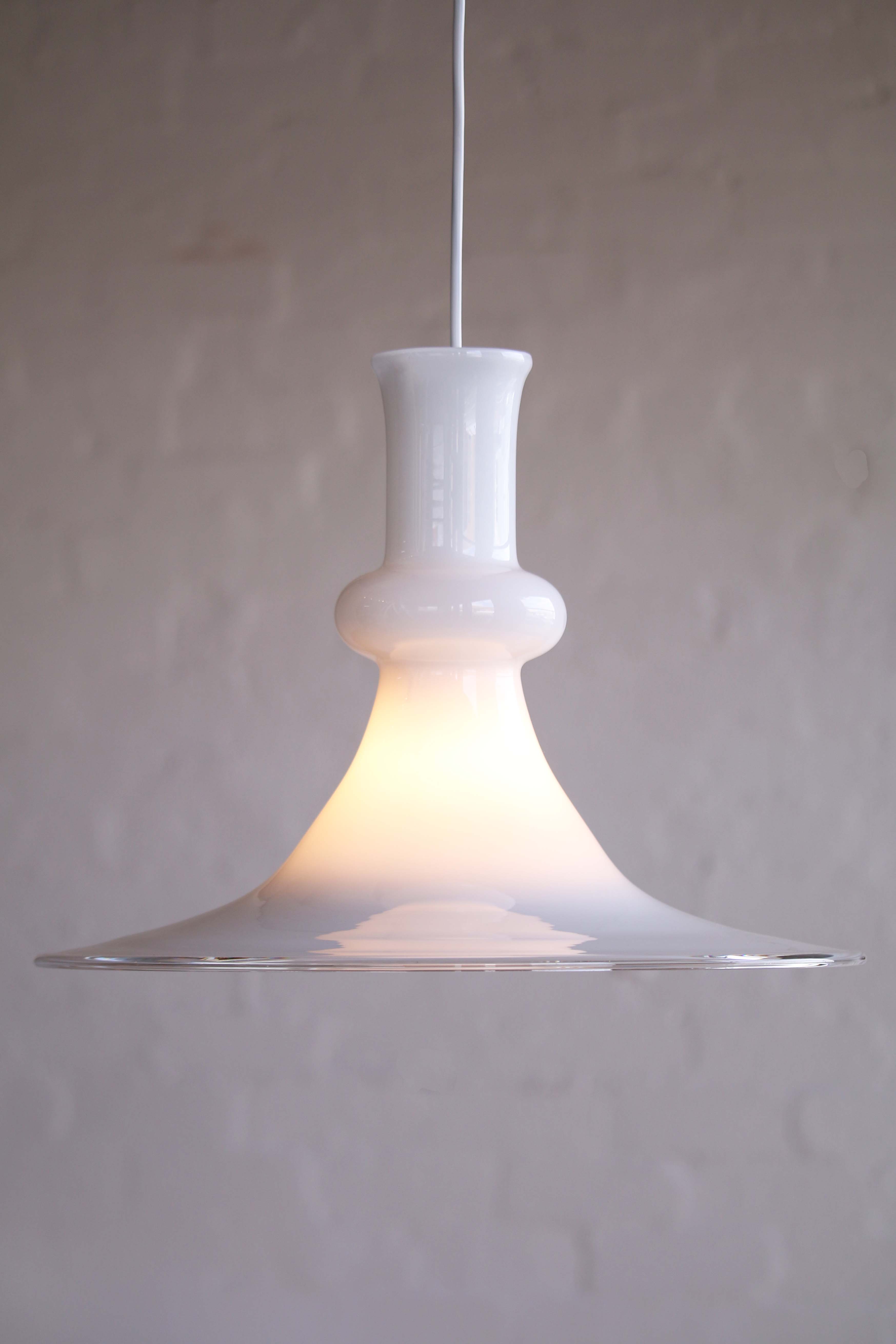 Holmegaard 'Etude' Pendant- Large White